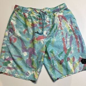Neff men’s multicolor boardshorts. Size L.